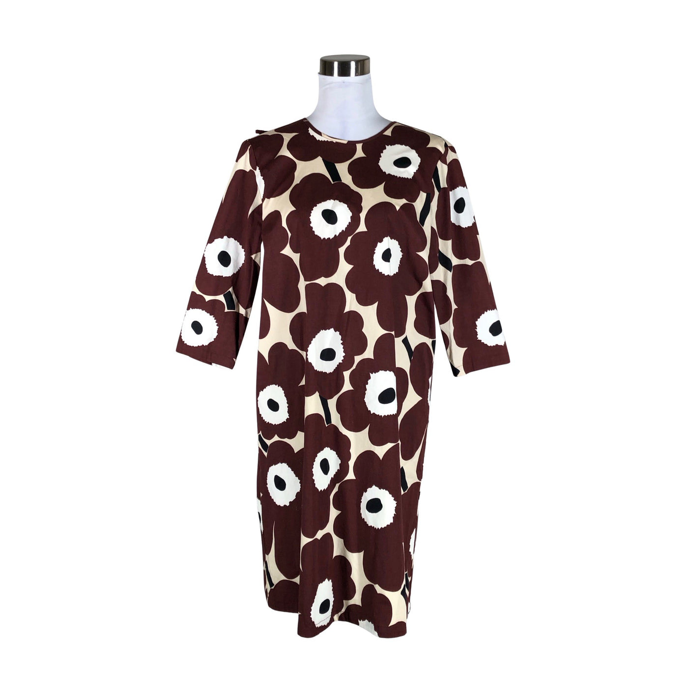 Unisex Marimekko - Dress, size 38 - Wine red (1)