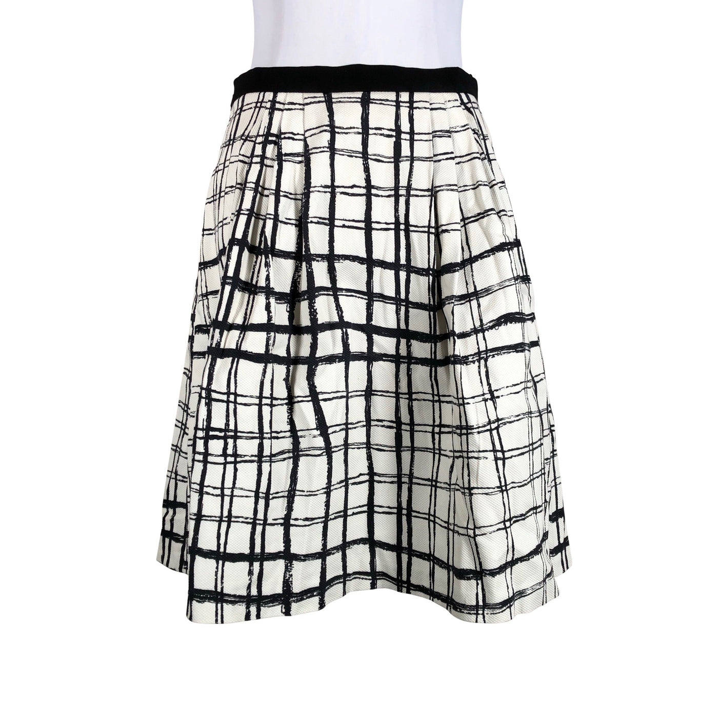 Unisex MaxMara Studio - Fabric skirt, size 38 - Natural white (2)