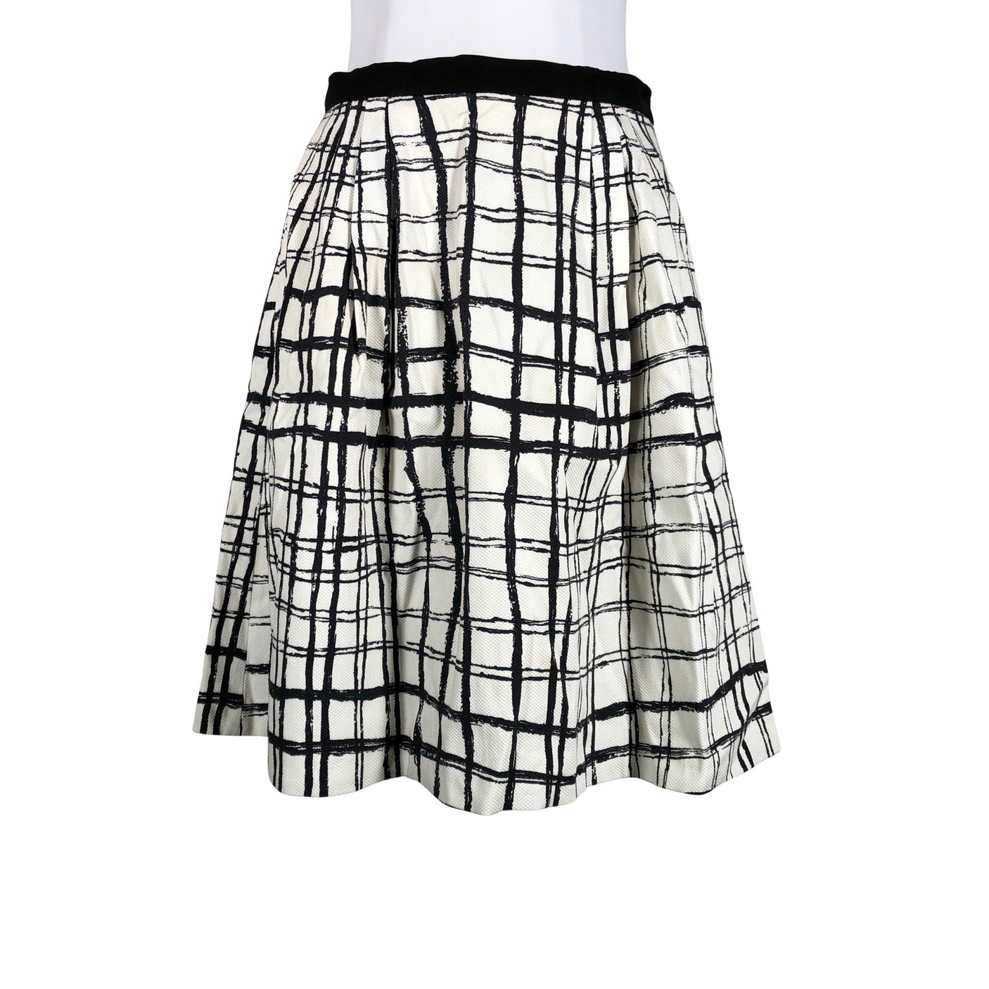 Unisex MaxMara Studio - Fabric skirt, size 38 - Natural white (1)