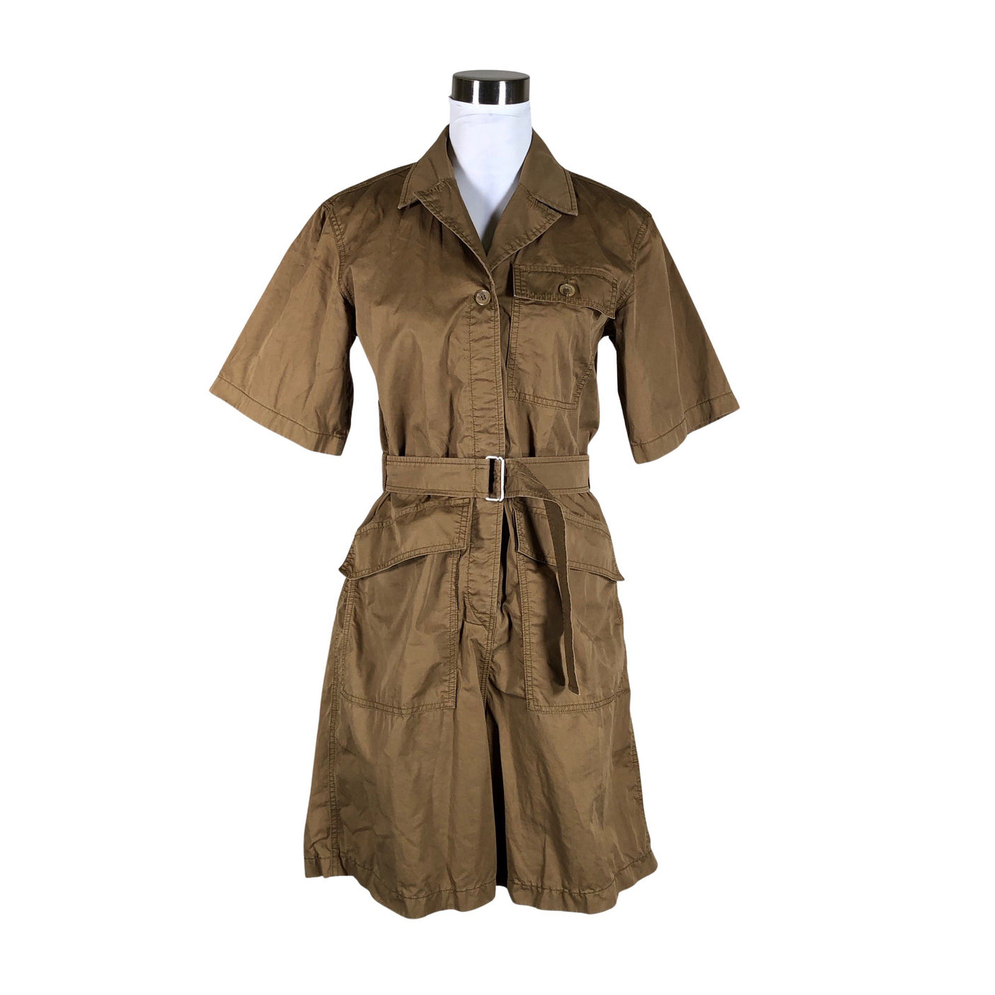 Unisex Arket - Short overalls, size 38 - Brown (1)