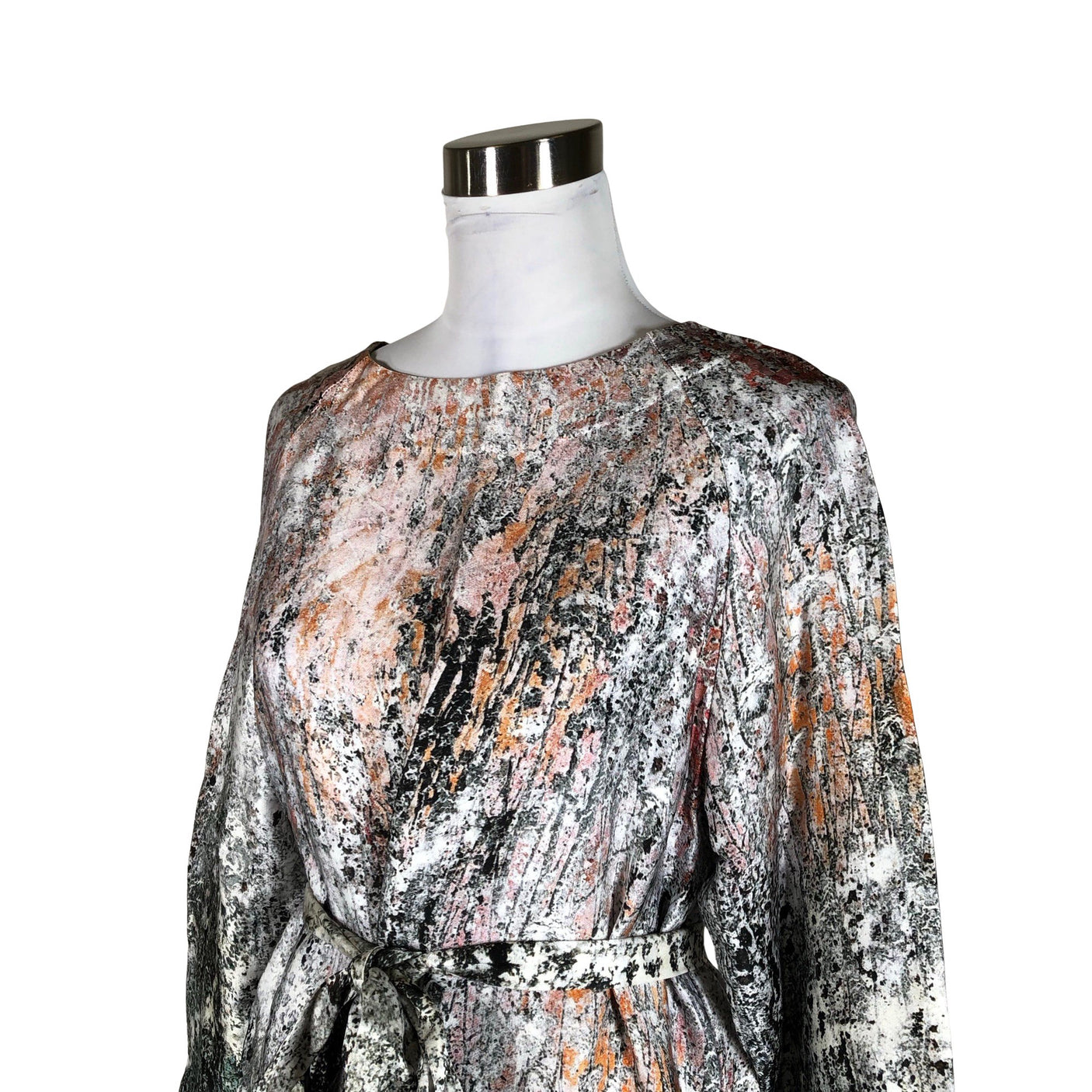 Unisex Hálo - Schiffon dress, size 38 - Gray (3)