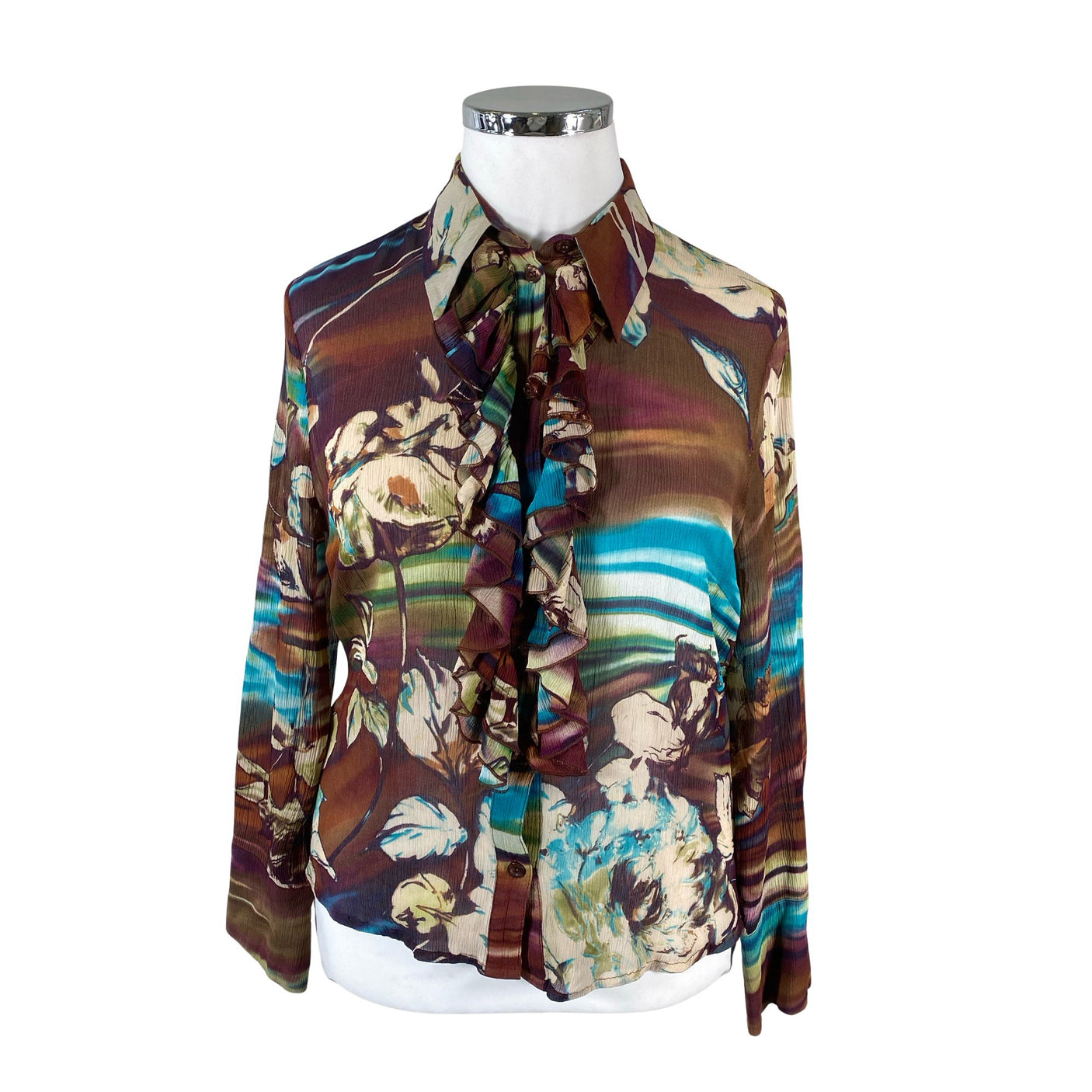 Unisex Uta Raasch - Blouse, size 40 - Brown (1)