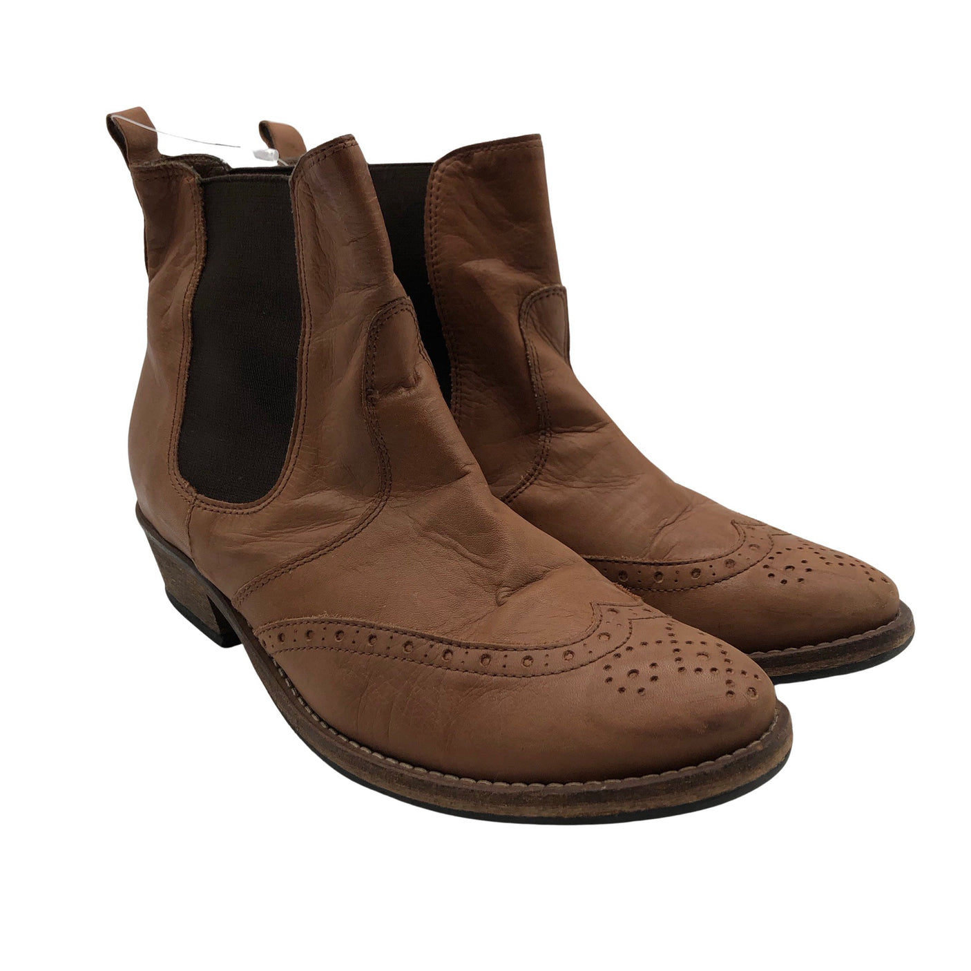 Unisex Bianco - Ankle boots, size 38 - Brown (2)