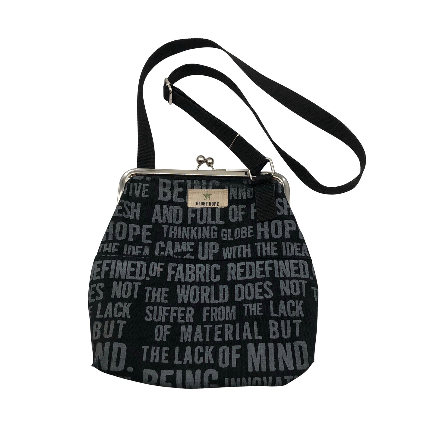 Unisex Globe Hope - Shoulder bag, size Midi - Black (1)