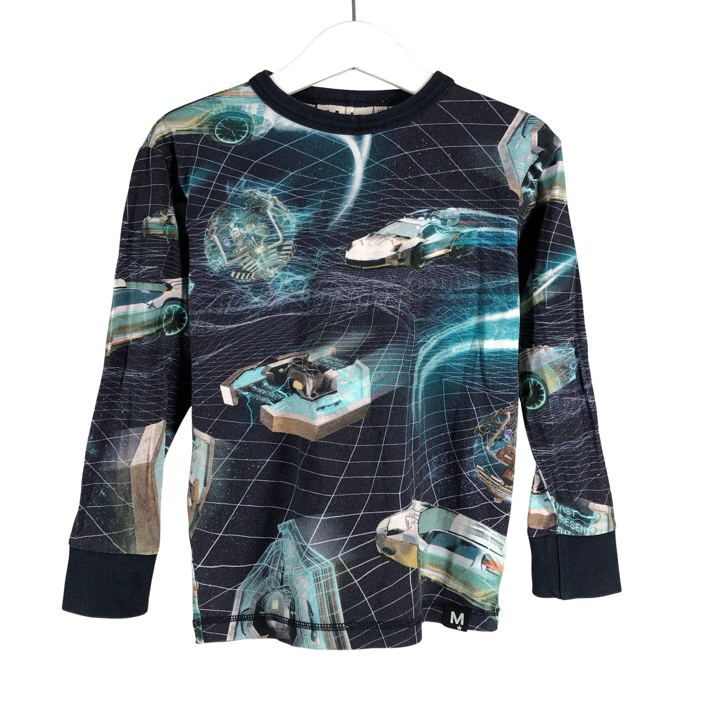 Unisex Molo Kids - Tricot shirt, size 104 - 110 - Blue (1)