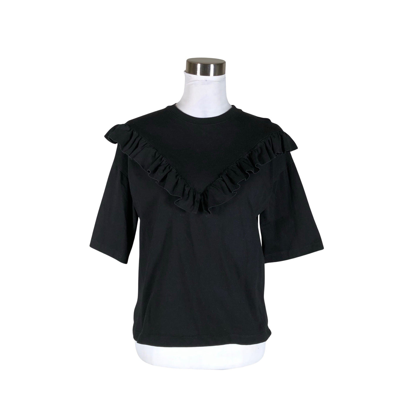 Unisex MSGM - T-shirt, size 40 - Black (1)