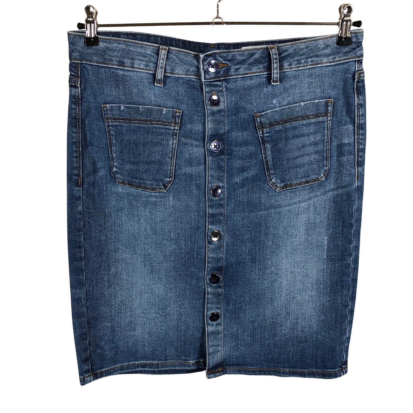 Unisex Esprit - Denim skirt, size W30 - Blue (1)