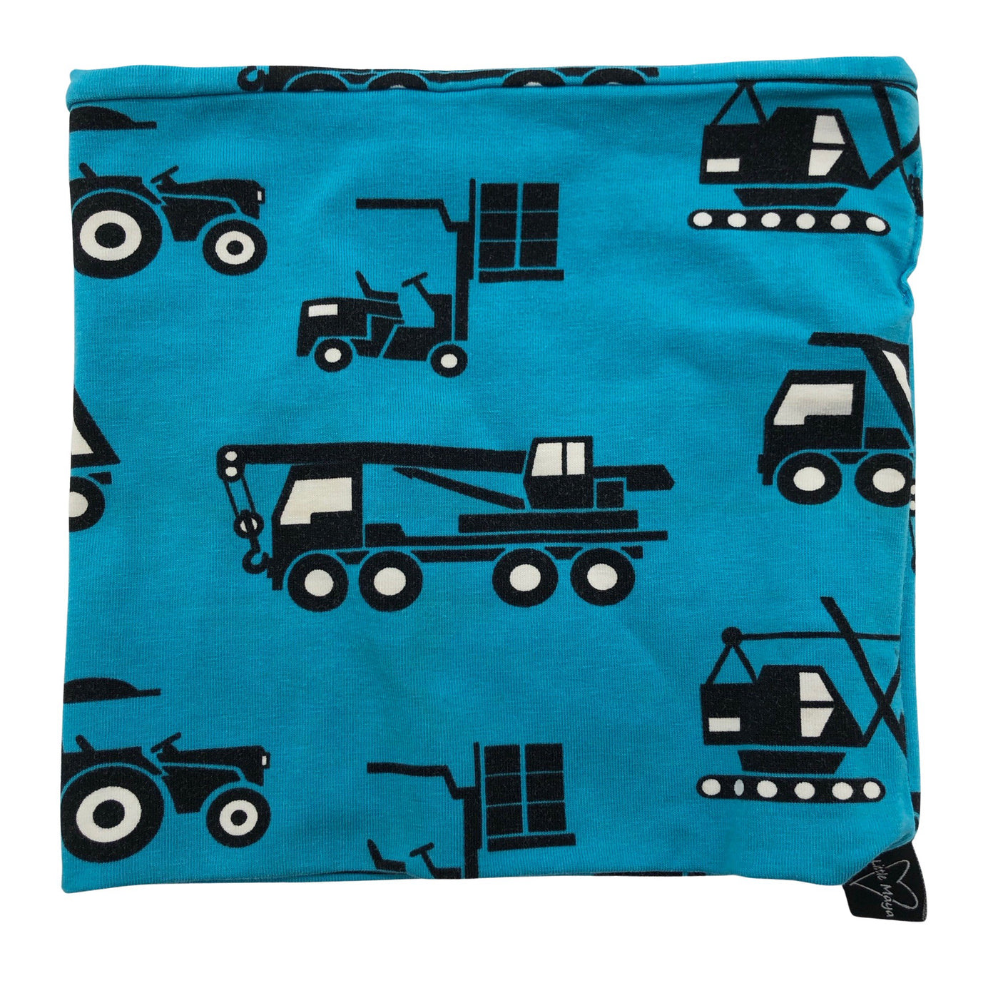 Unisex Little Maya - Circle scarf, size Mini - Turquoise (1)