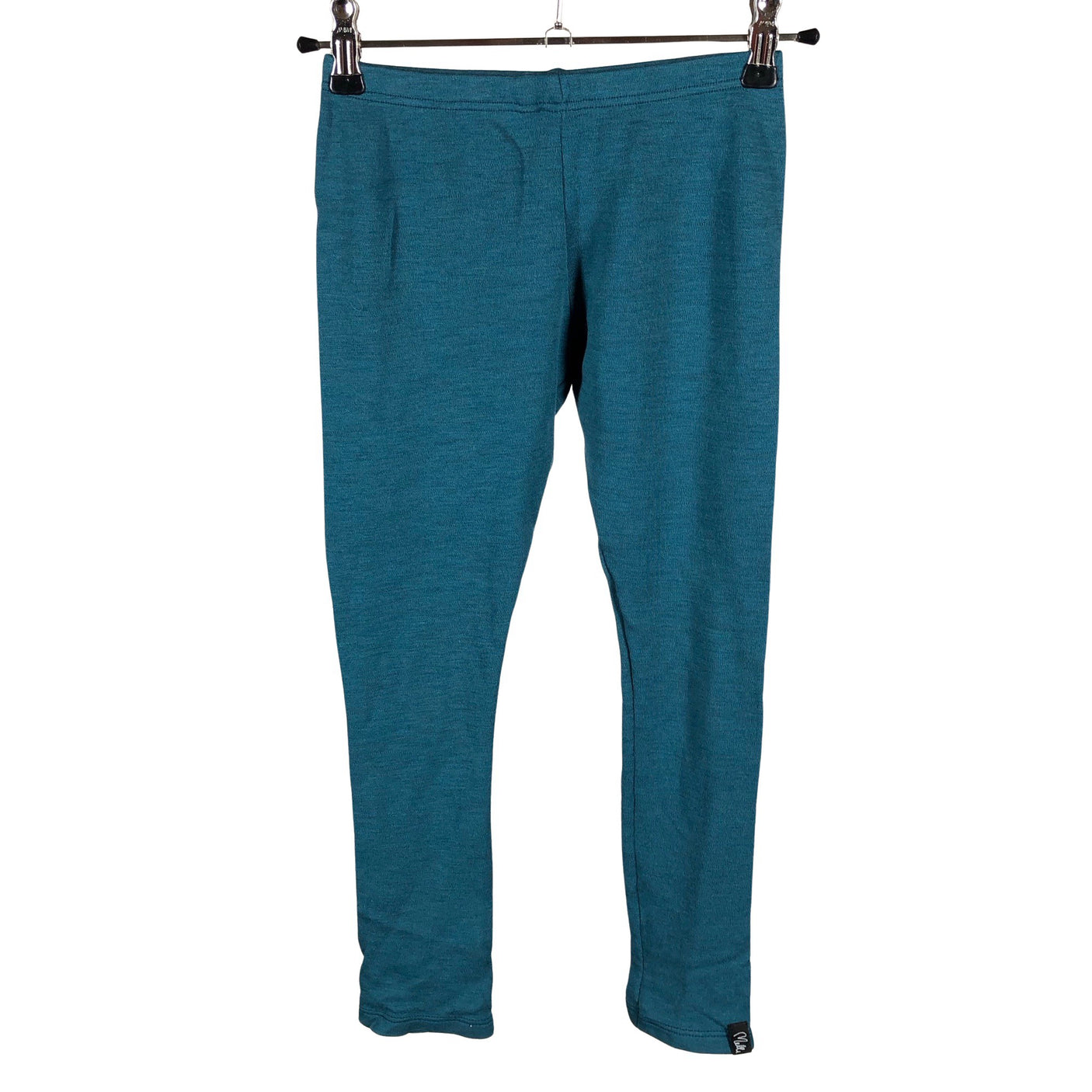 Unisex Melli - Wool pants, size 122 - 128 - Green (1)