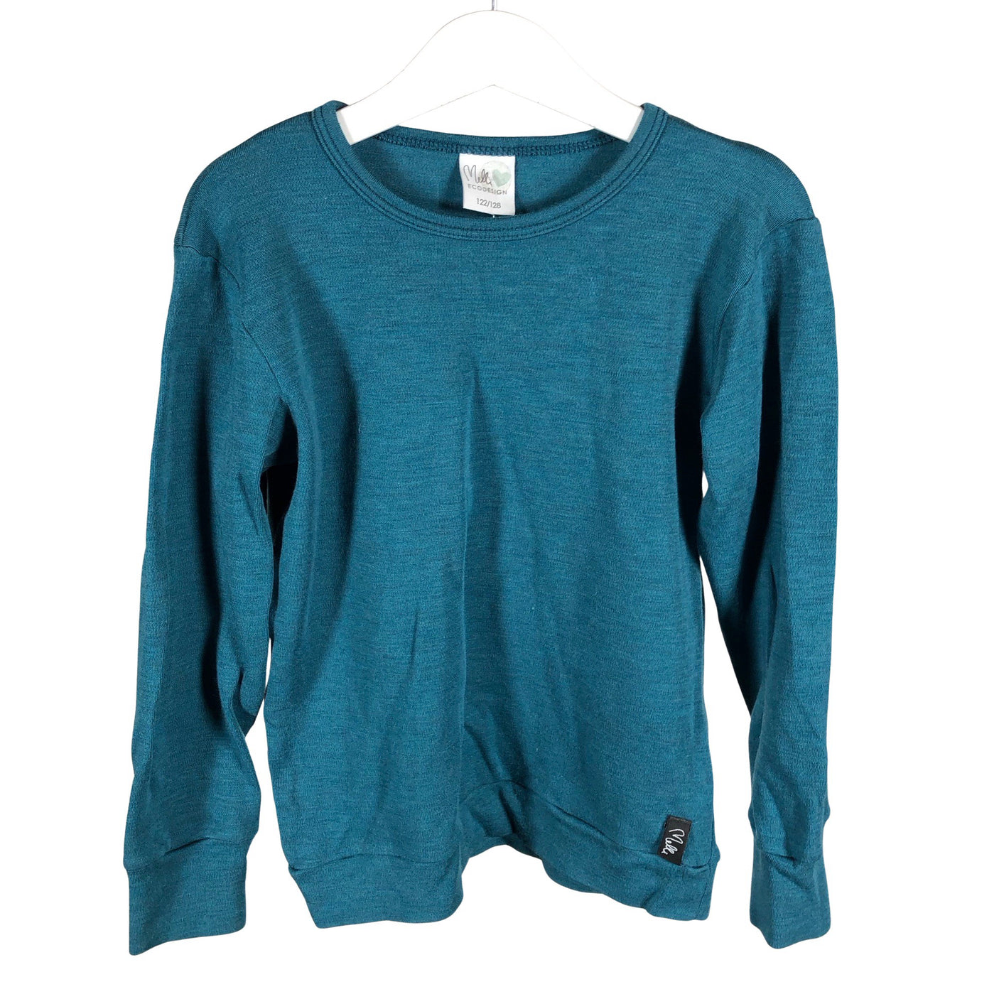 Unisex Melli - Thermal shirt, size 122 - 128 - Blue (1)