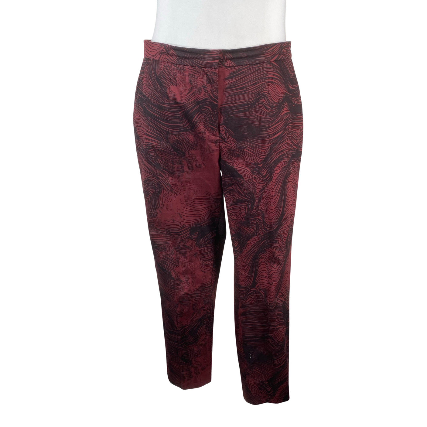 Unisex Marimekko - Straight leg trousers, size 44 - Wine red (1)