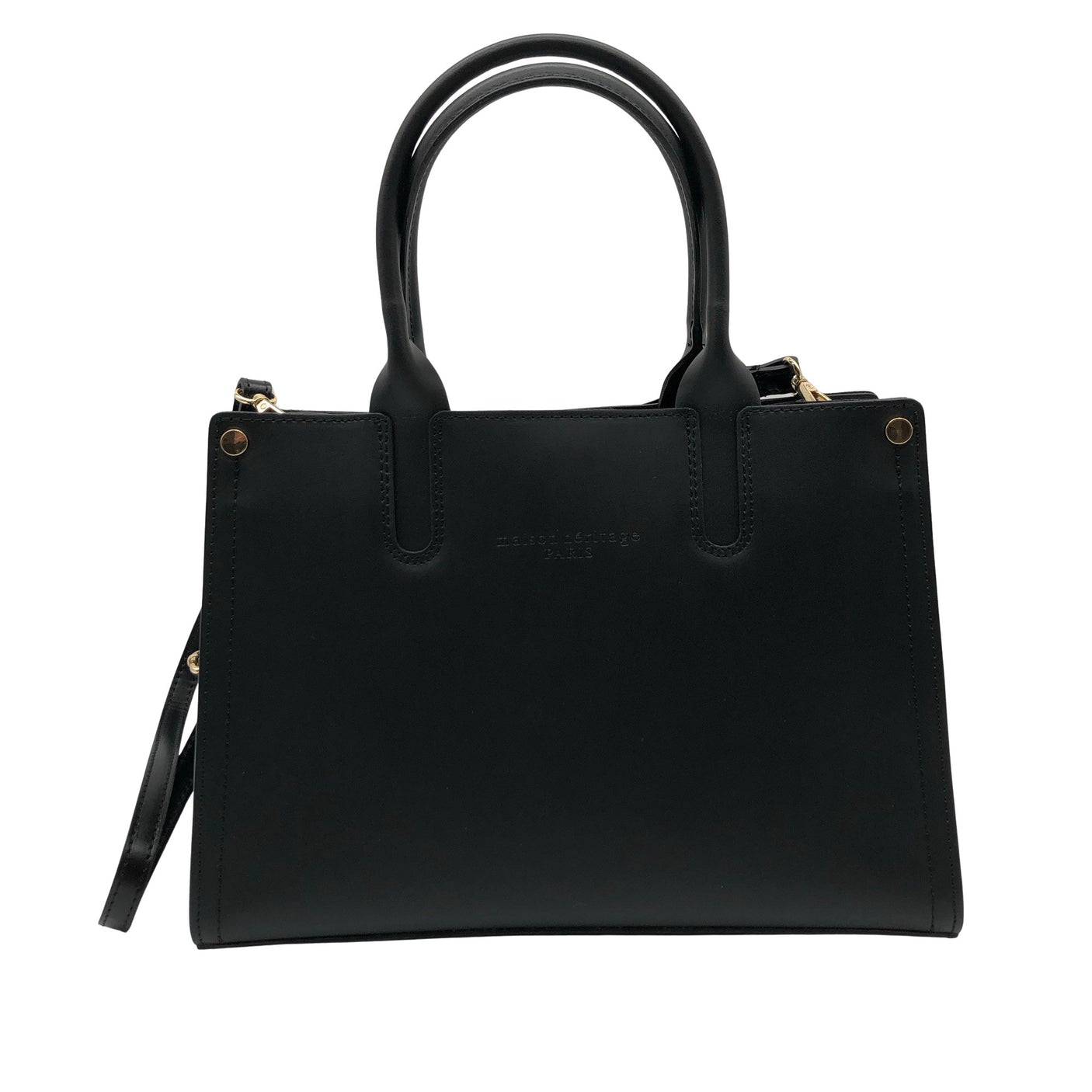 Unisex Maison Héritage - Handbag, size Midi - Black (1)