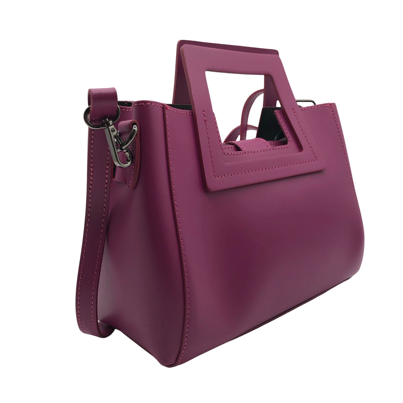 Unisex Maison Héritage - Handbag, size Midi - Violet (3)