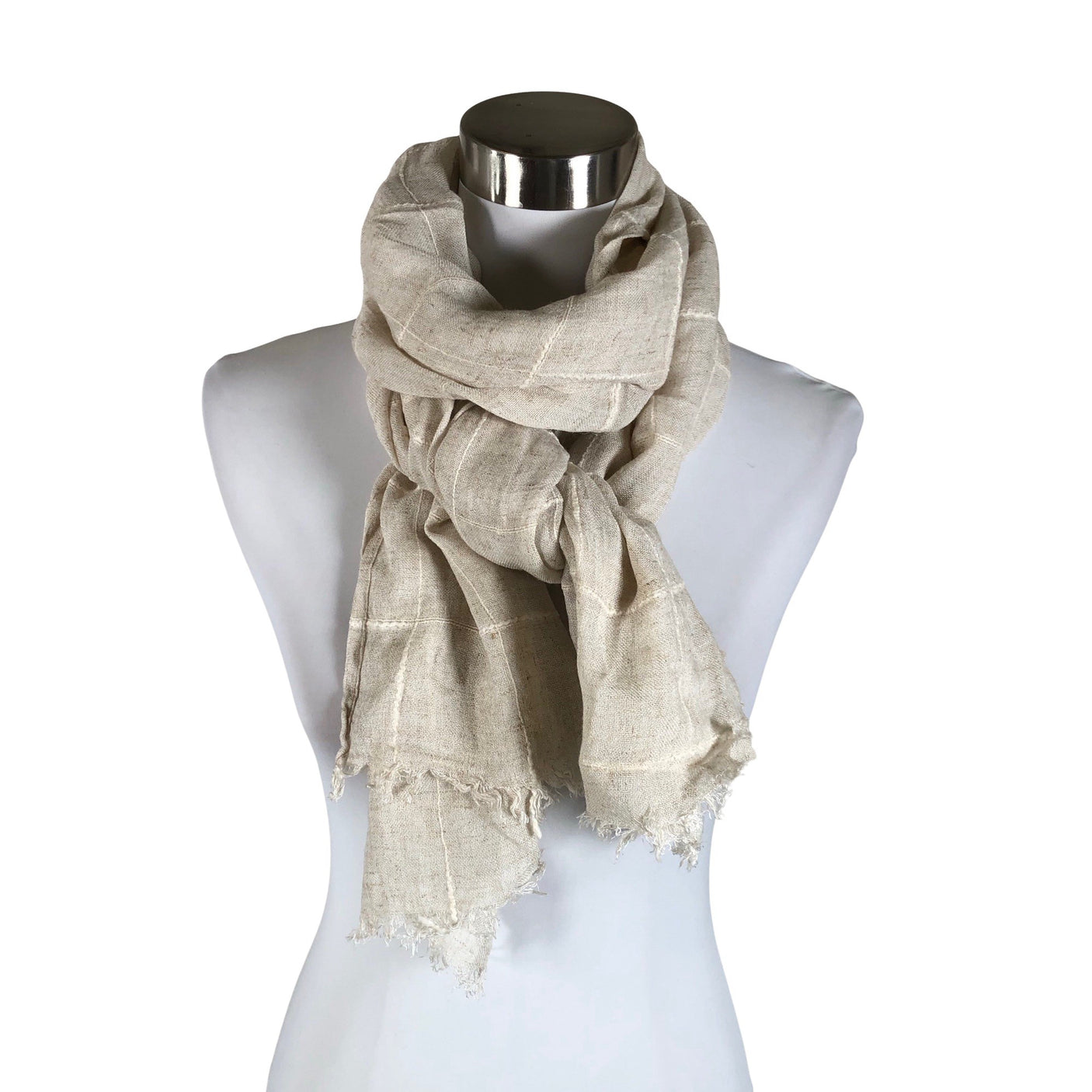 Unisex A+more - Scarf, size Maxi - Beige (1)