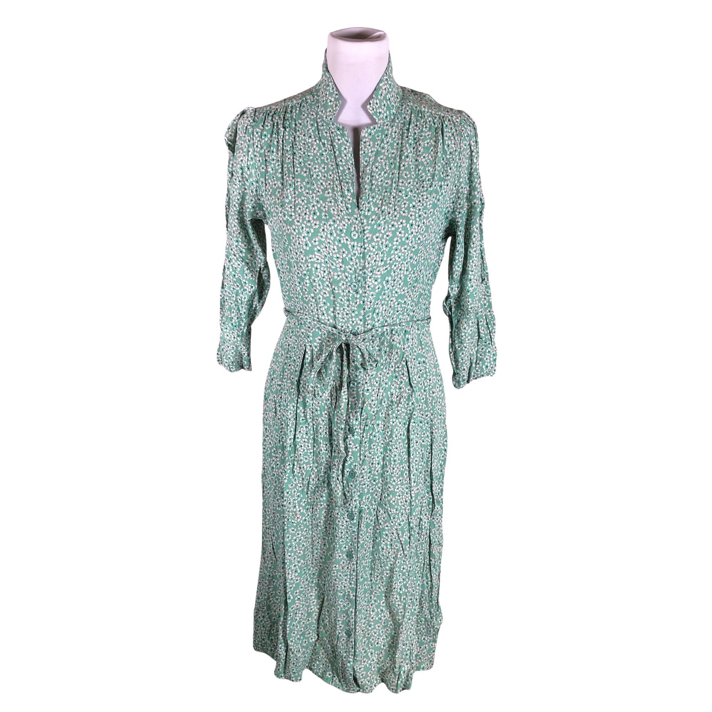 Unisex Holly & Whyte by Lindex - Schiffon dress, size 40 - Green (1)
