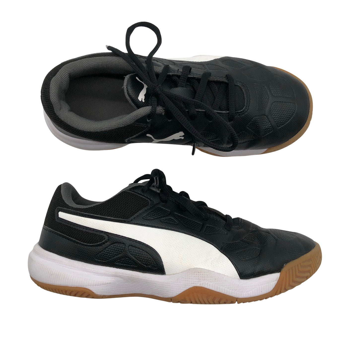 Unisex Puma - Indoor sports shoes, size 36 - Black (1)