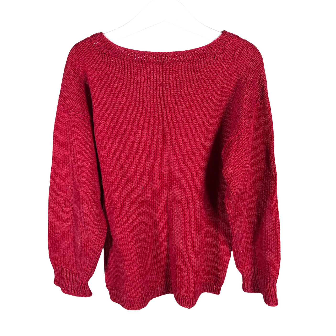Unisex Handmade - Sweater, size 128 - 134 - Red (2)