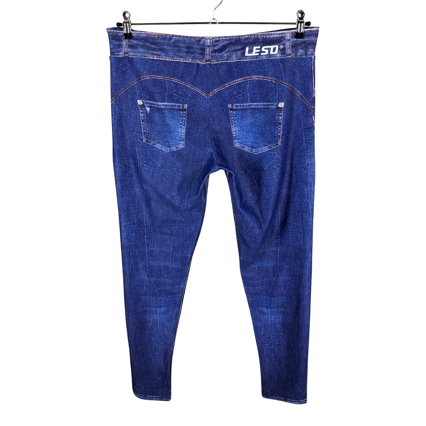 Unisex Leso - Sports tights, size 44 - Blue (2)