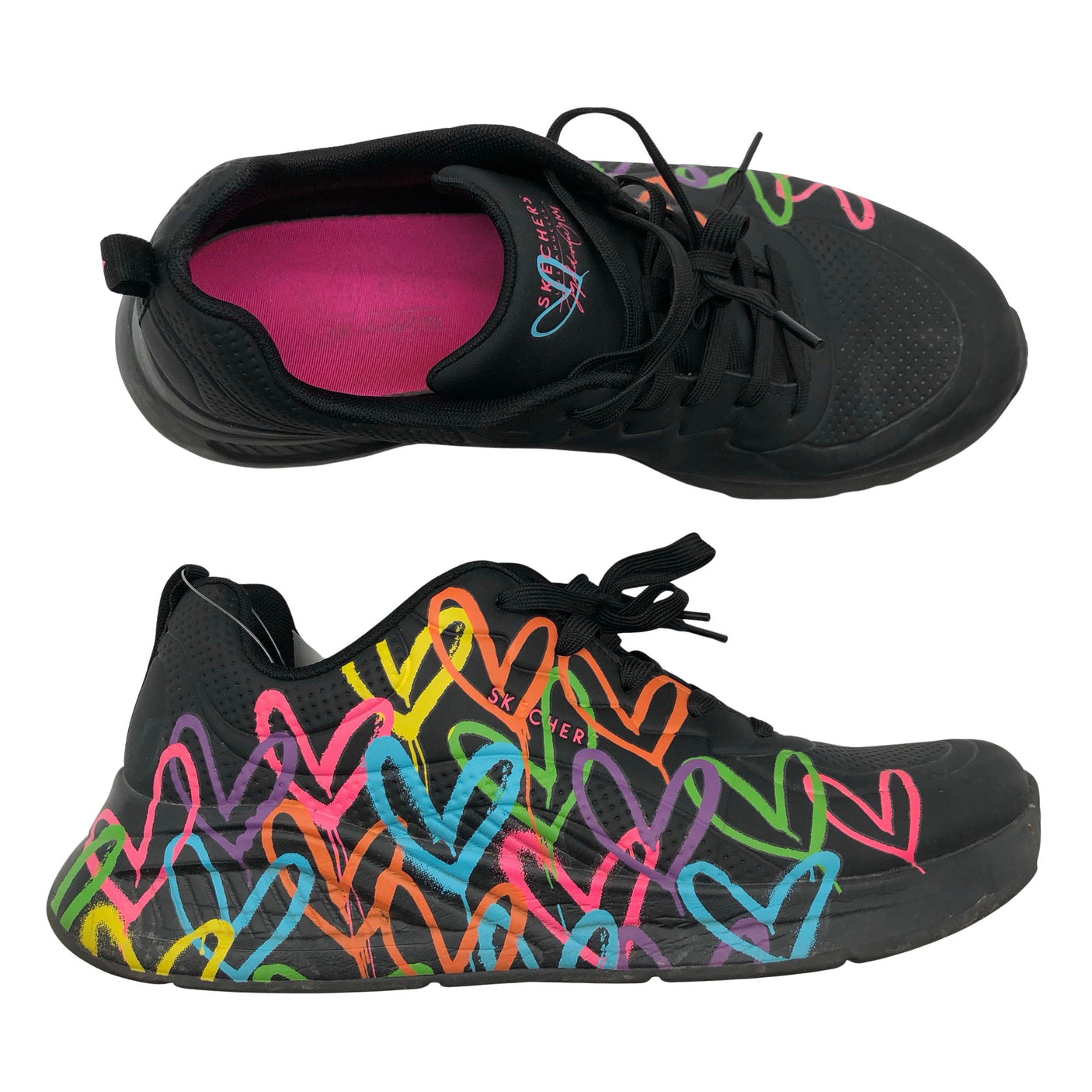Unisex Skechers - Casual sneakers, size 41 - Black (1)