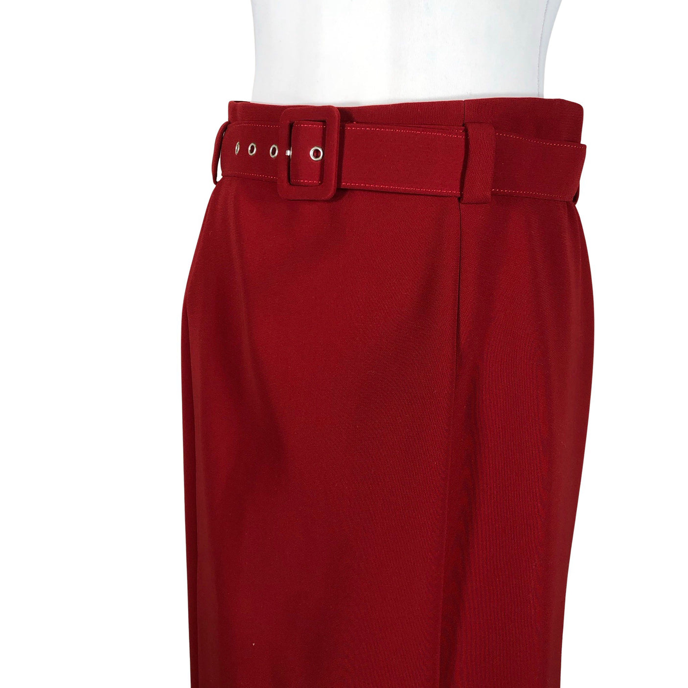 Unisex Hugo Boss - Fabric skirt, size 40 - Wine red (3)