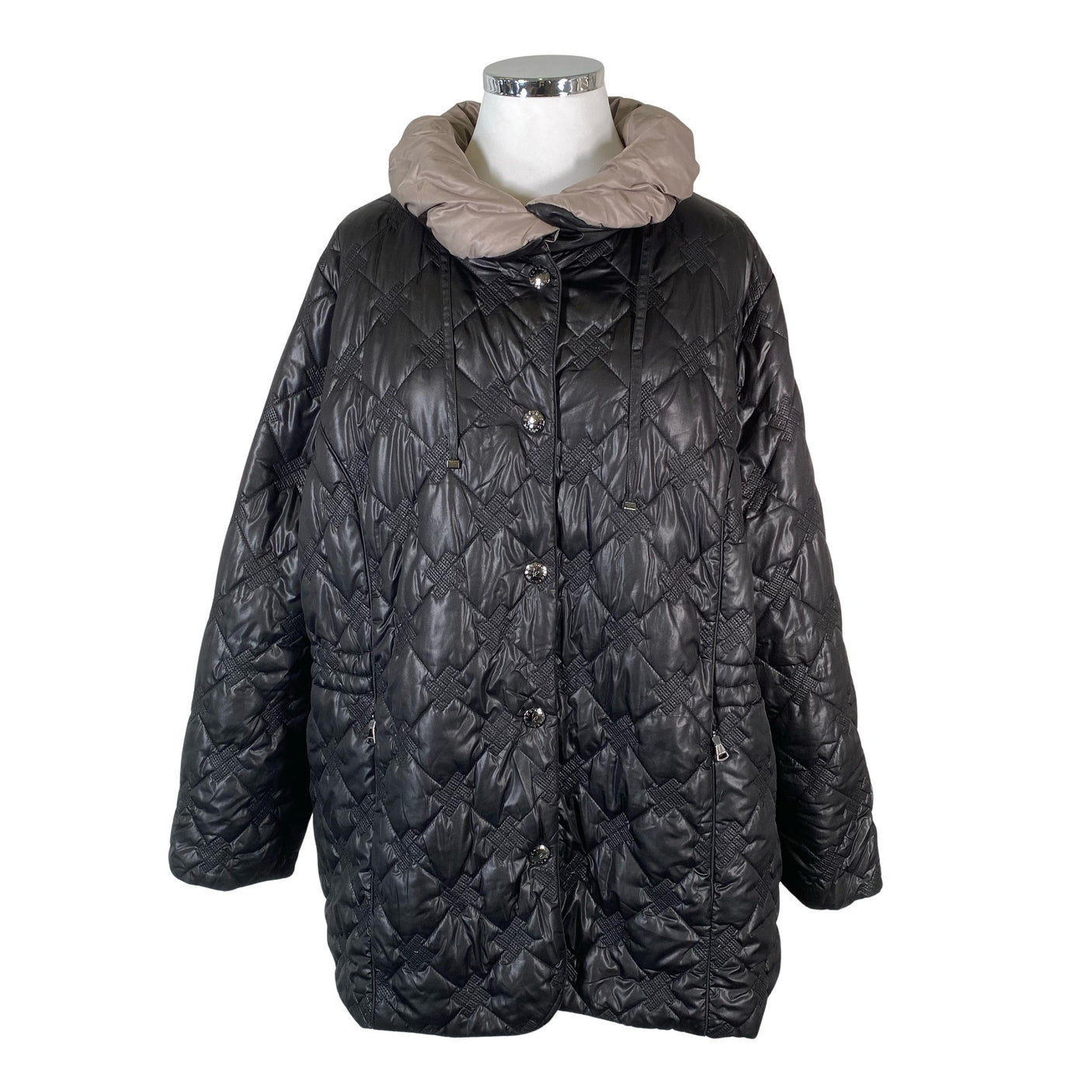 Unisex Concept K - Quilted jacket, size 52 - Black (1)