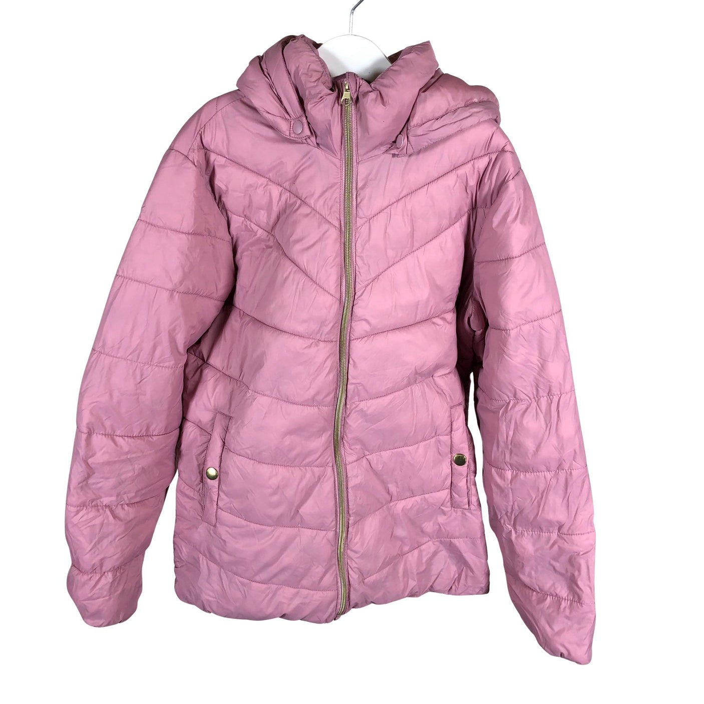 Unisex Name It - Winter jacket, size 146 - 152 - Light pink (1)