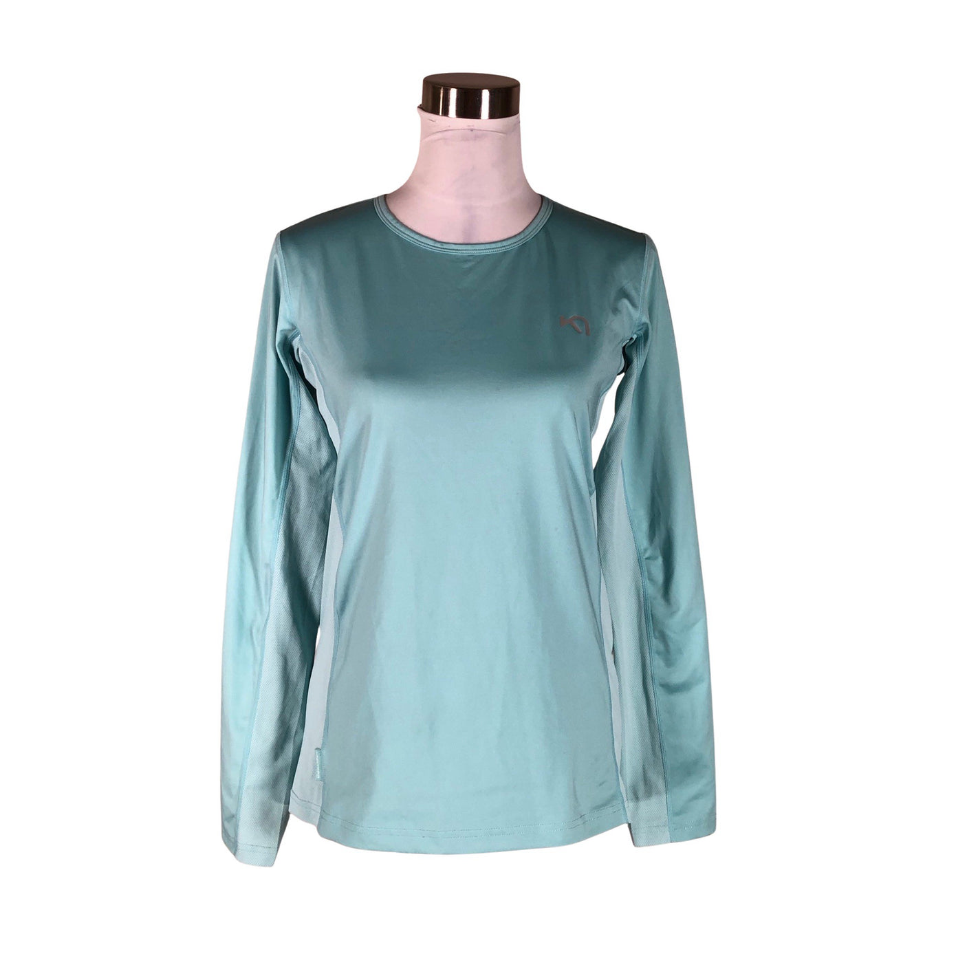 Unisex Kari Traa - Sports shirt, long sleeve, size 38 - Turquoise (1)
