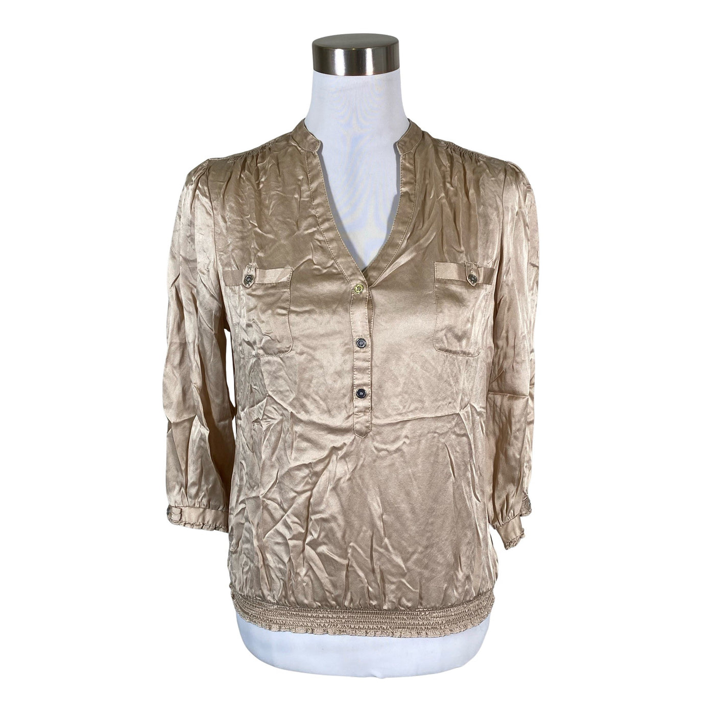 Unisex White House Black Market - Blouse, size 38 - Beige (1)