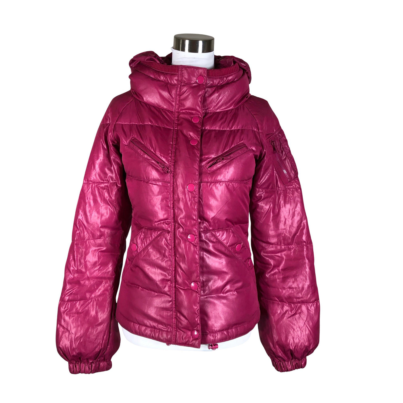 Unisex Benetton - Down jacket, size 34 - Pink (1)