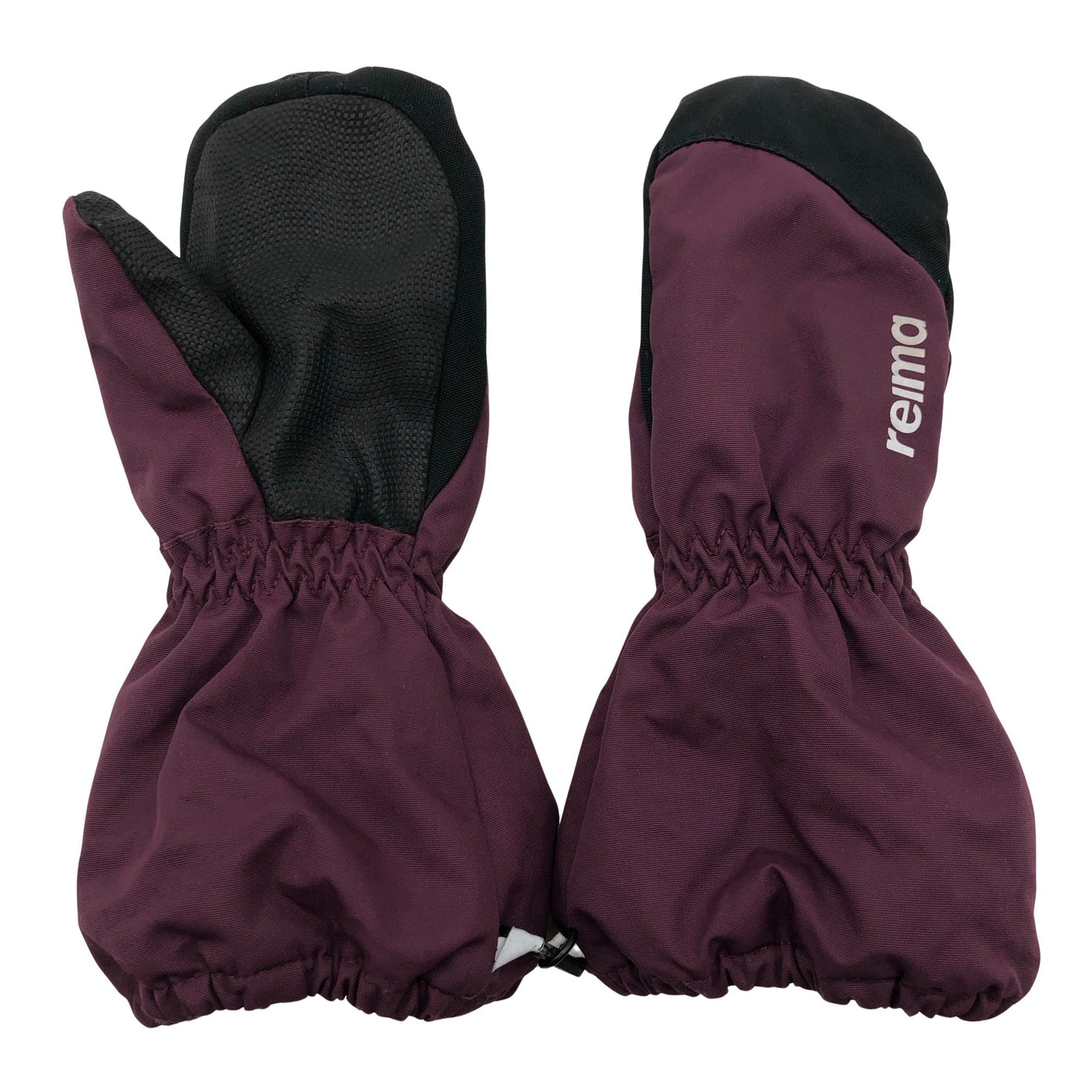 Unisex Reima - Winter gloves, size 5 - 8 vuotta - Wine red (1)