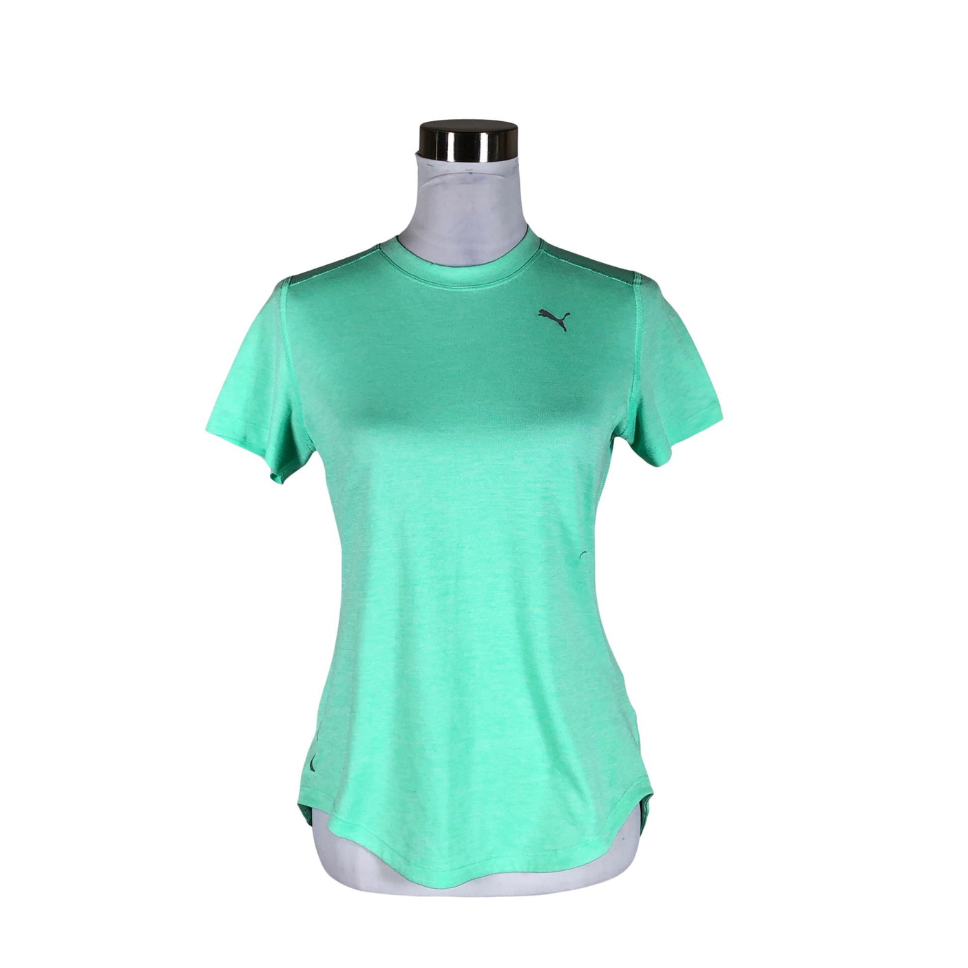 Unisex Puma - Sports shirt, short sleeve, size 36 - Green (1)