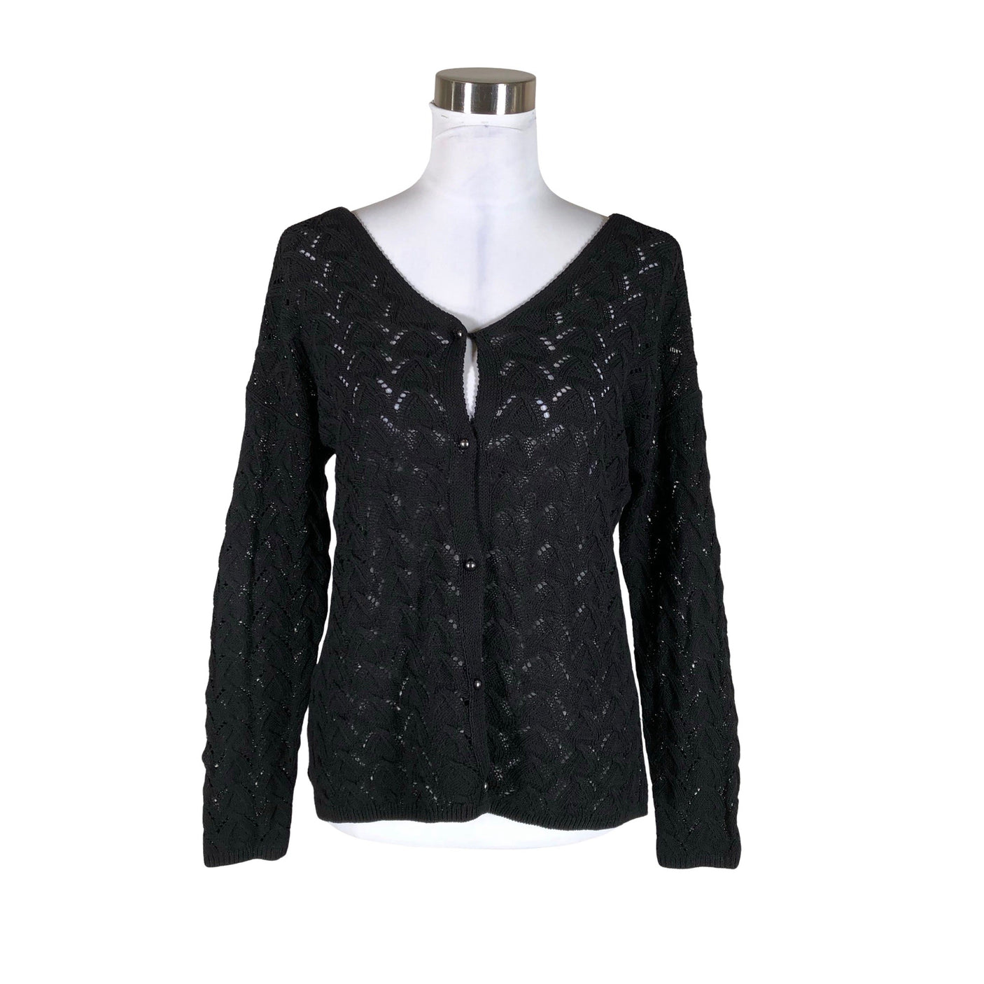 Unisex Handmade - Cardigan, size 38 - Black (1)
