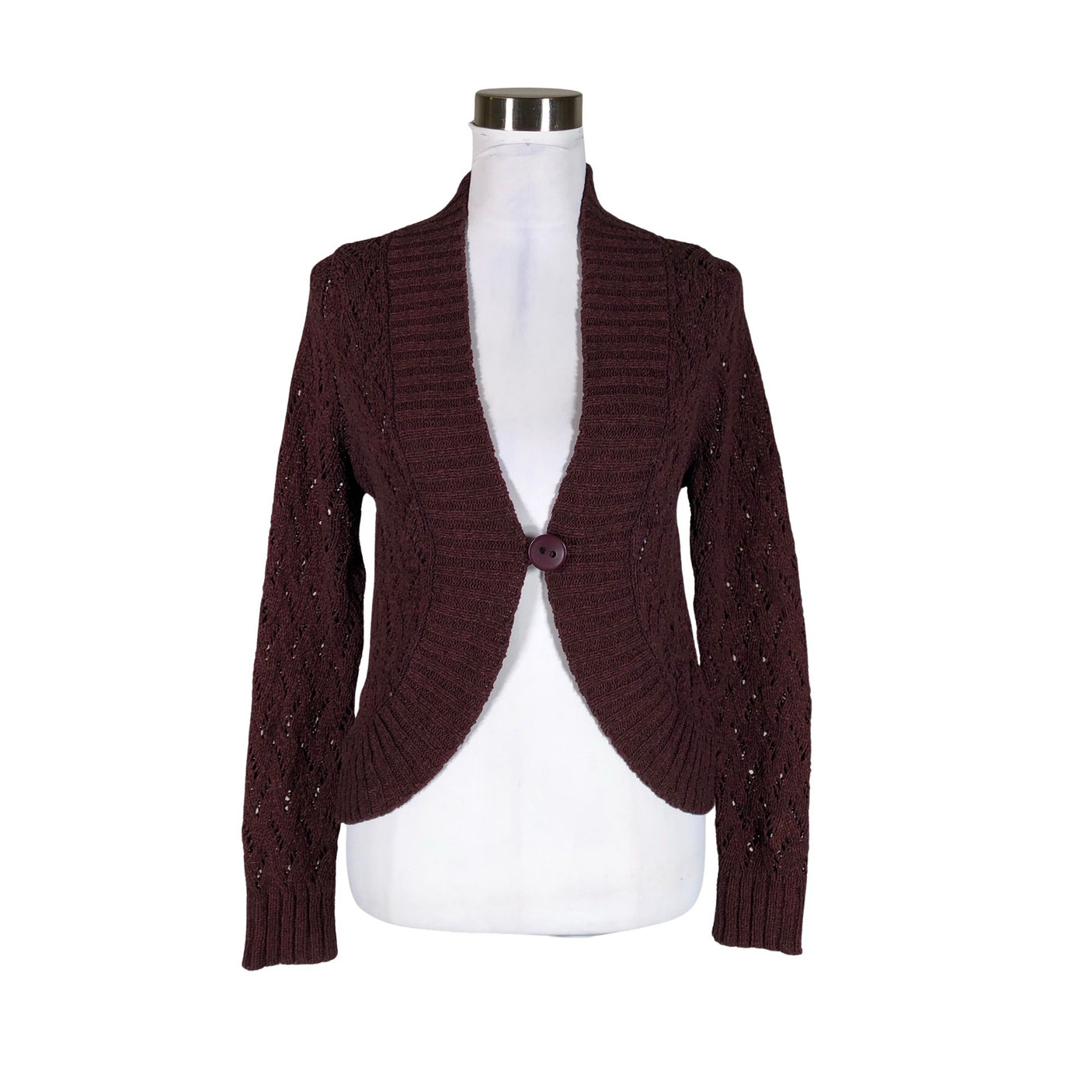 Unisex Global - Cardigan, size 34 - Violet (1)