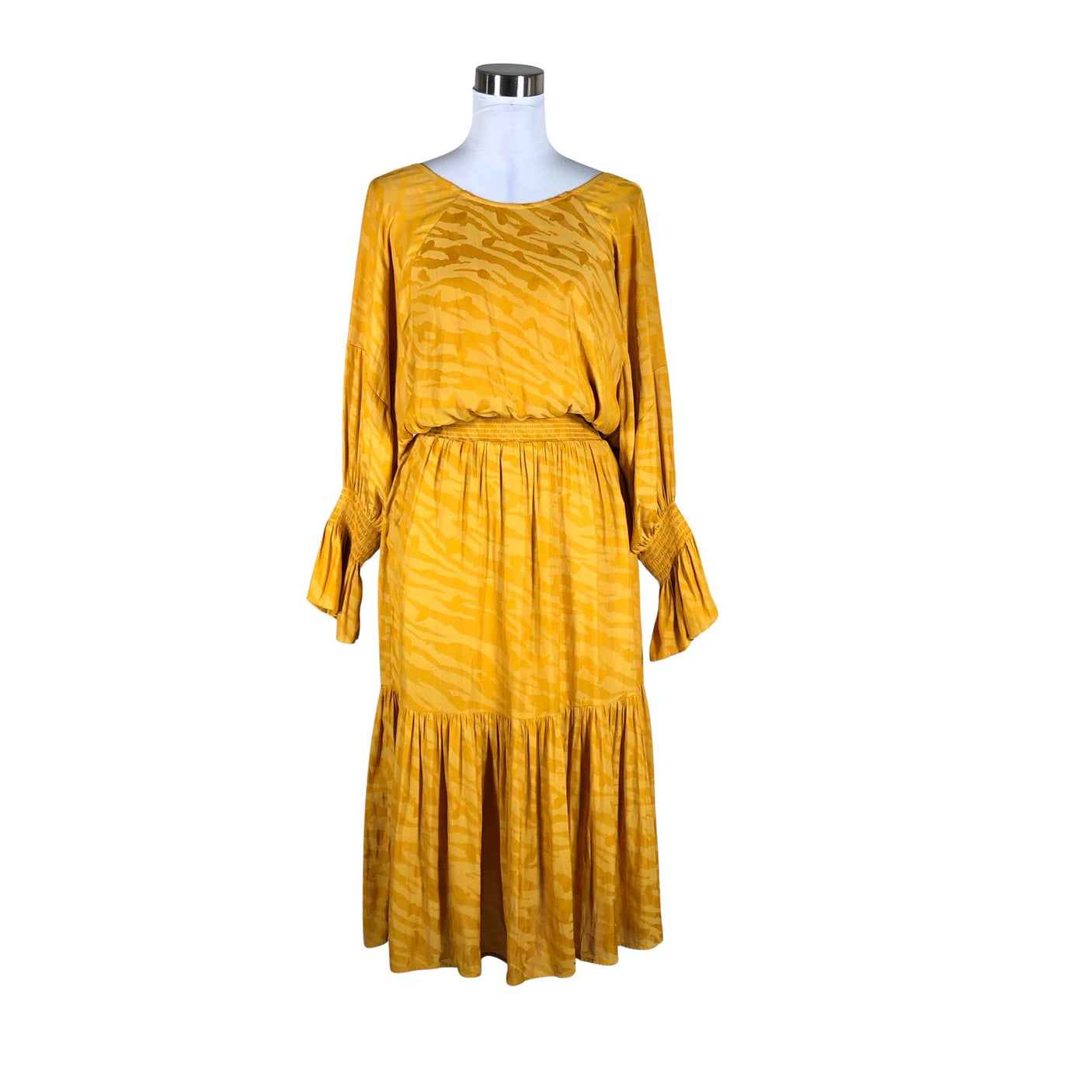 Unisex Gestuz - Schiffon dress, size 40 - Yellow (1)