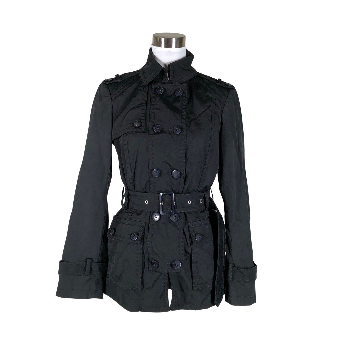 Unisex Esprit - Trench coat, size 32 - Black (1)