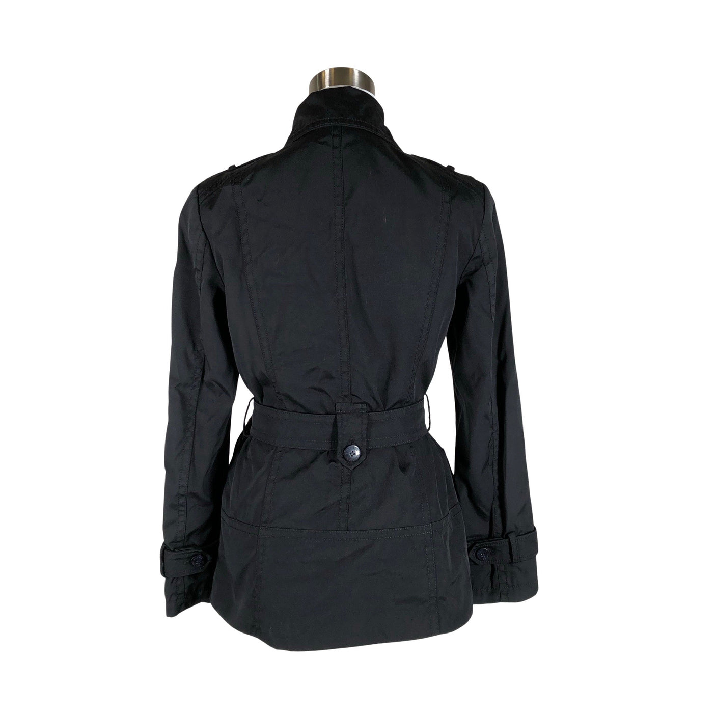 Unisex Esprit - Trench coat, size 32 - Black (2)