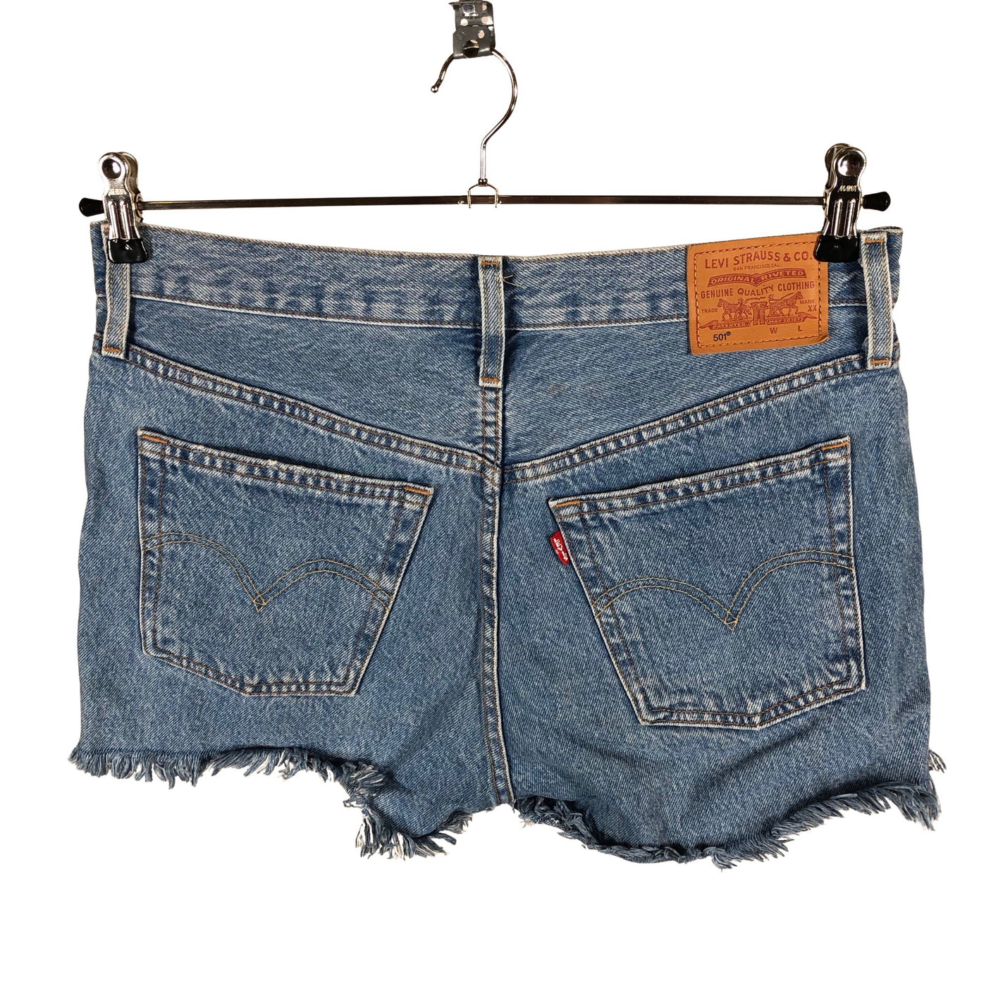 Unisex Levi's - Denim shorts, size 38 - Blue (2)