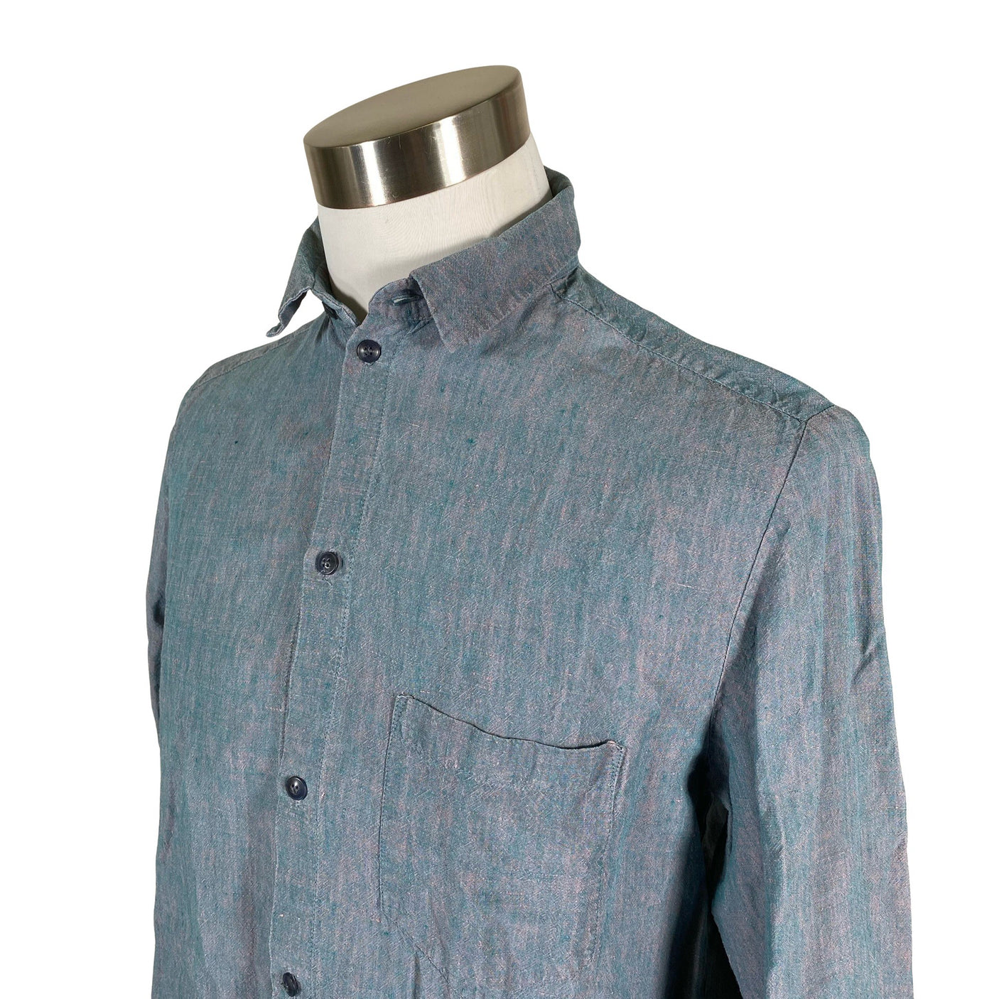 Unisex Samuji - Collared shirt, size M - Gray (3)