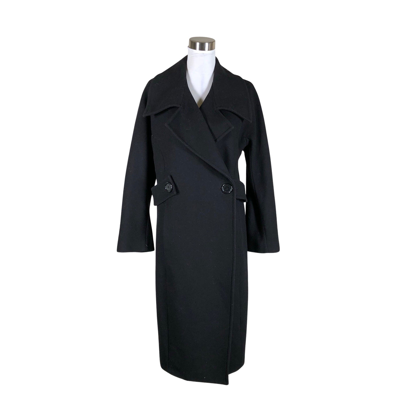 Unisex Ritva Falla - Wool coat, size 38 - Black (1)