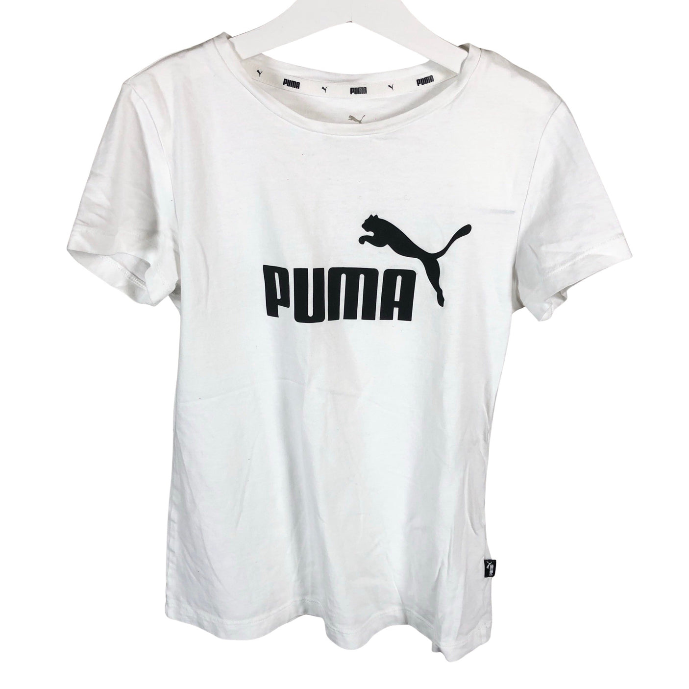 Unisex Puma - T-shirt, size 146 - 152 - White (1)