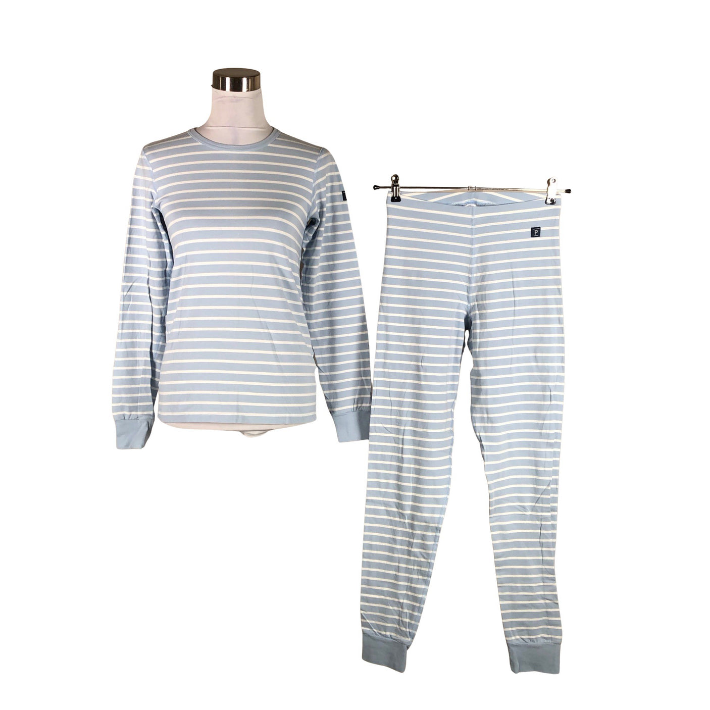 Unisex Polarn O. Pyret - Nightwear, size 36 - Light blue (1)