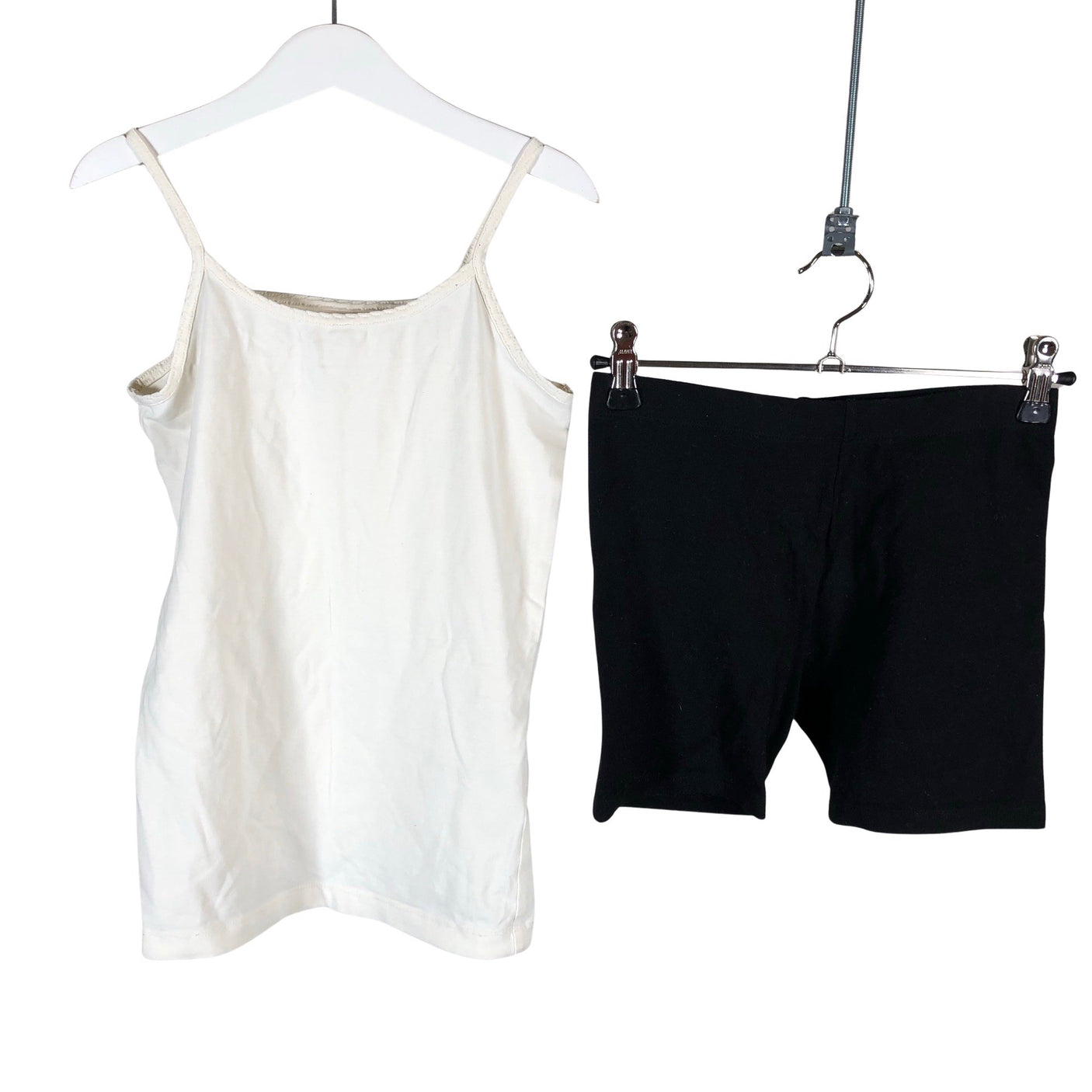 Unisex POMPdeLUX - Tricot tank top, size 134 - 140 - Natural white (1)