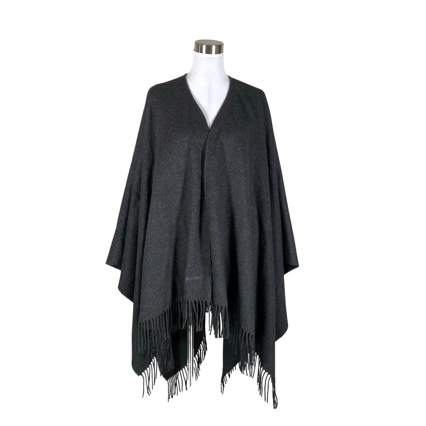 Unisex Marja Kurki - Shawl, size Midi - Gray (1)