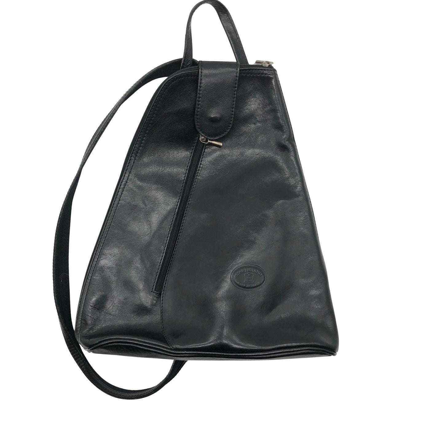 Unisex L'Artigiano - Shoulder bag, size Midi - Black (1)