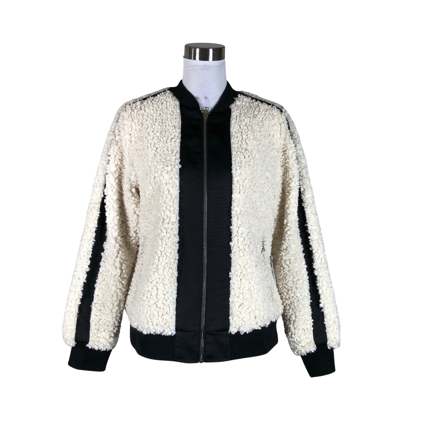 Unisex Philosophy Blues Original - Faux fur coat, size 38 - Natural white (1)