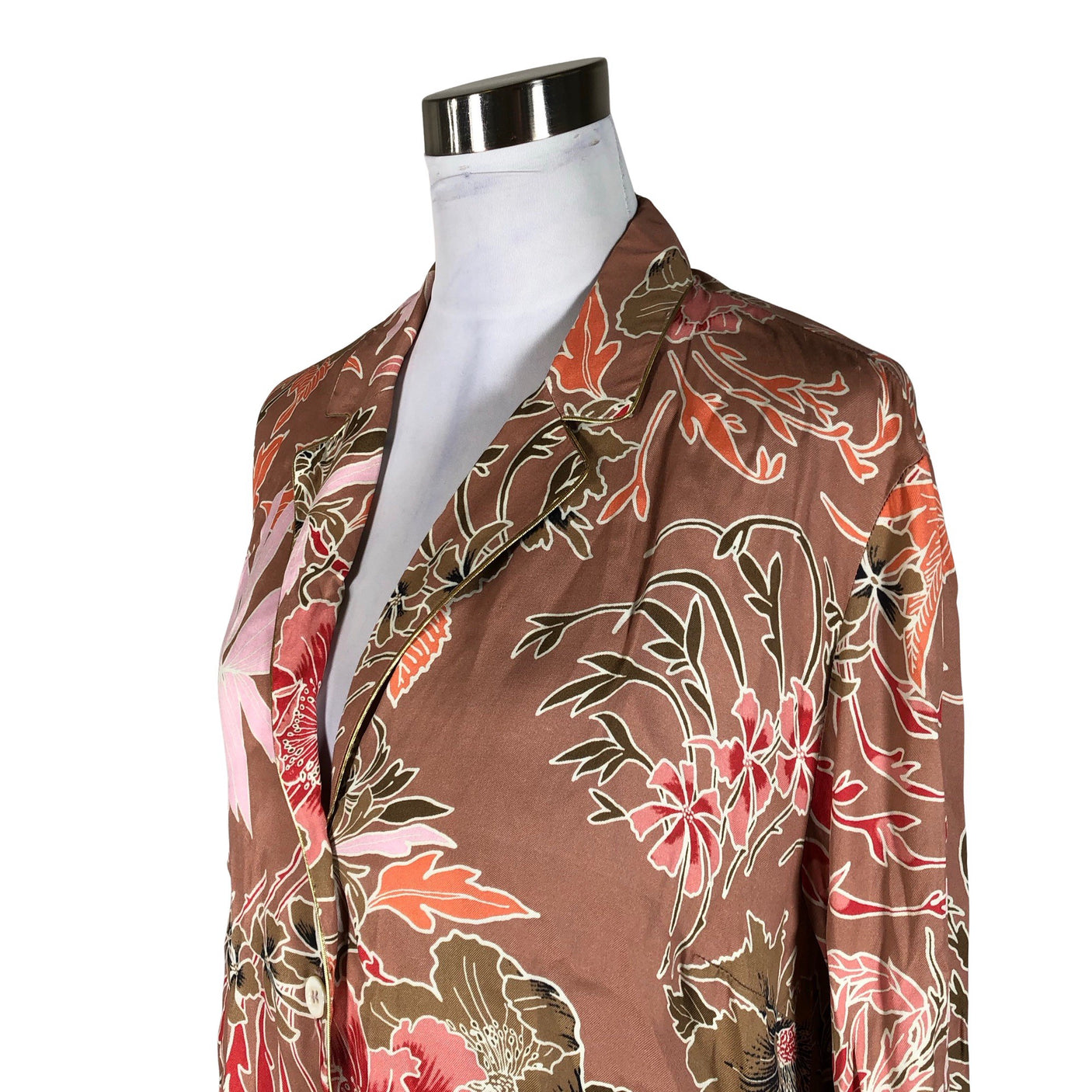 Unisex Gustav - Blouse, size 38 - Brown (3)