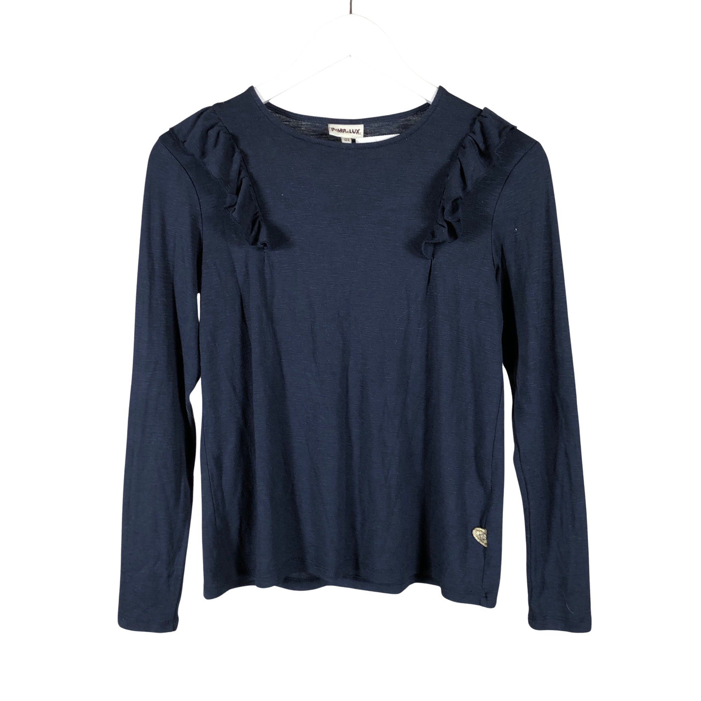 Unisex POMPdeLUX - Tricot shirt, size 158 - 164 - Blue (1)