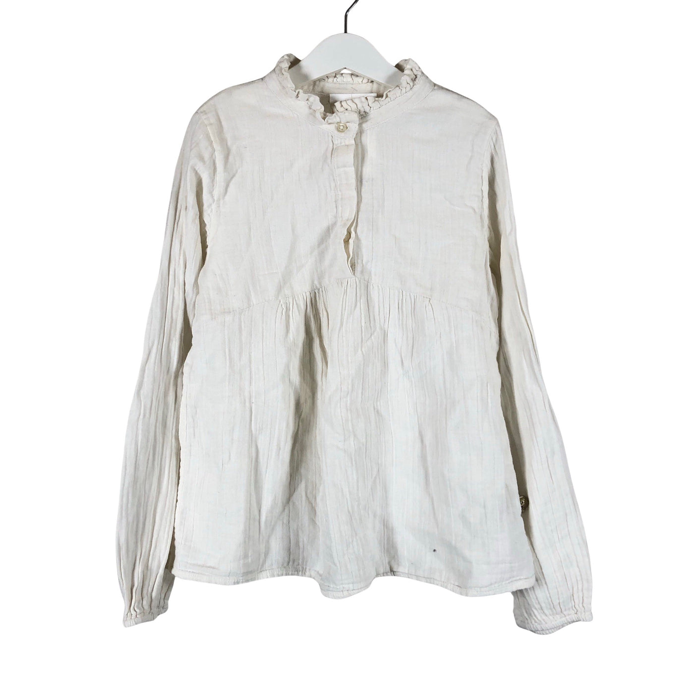 Unisex POMPdeLUX - Blouse, size 146 - 152 - Natural white (1)