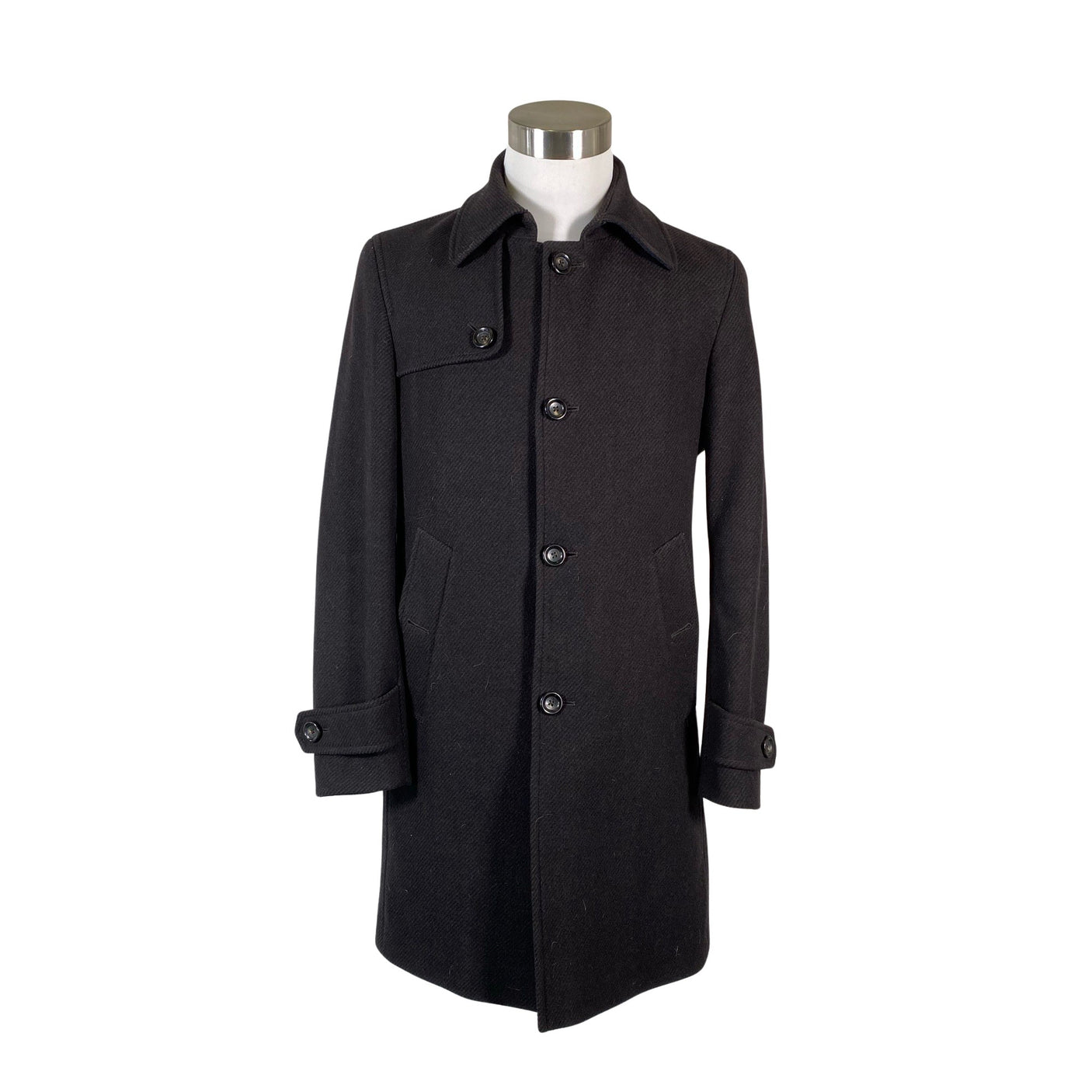 Unisex Tommy Hilfiger - Wool coat, size S - Black (1)