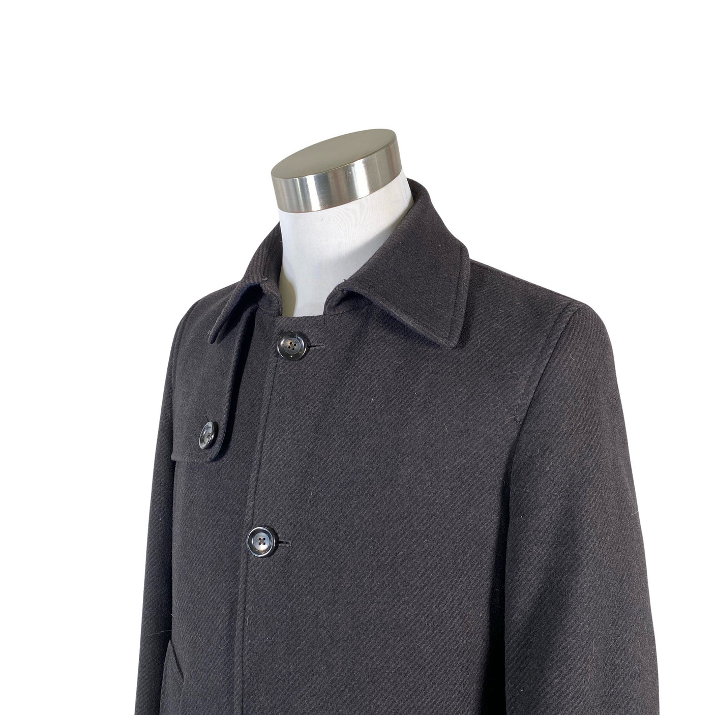 Unisex Tommy Hilfiger - Wool coat, size S - Black (3)